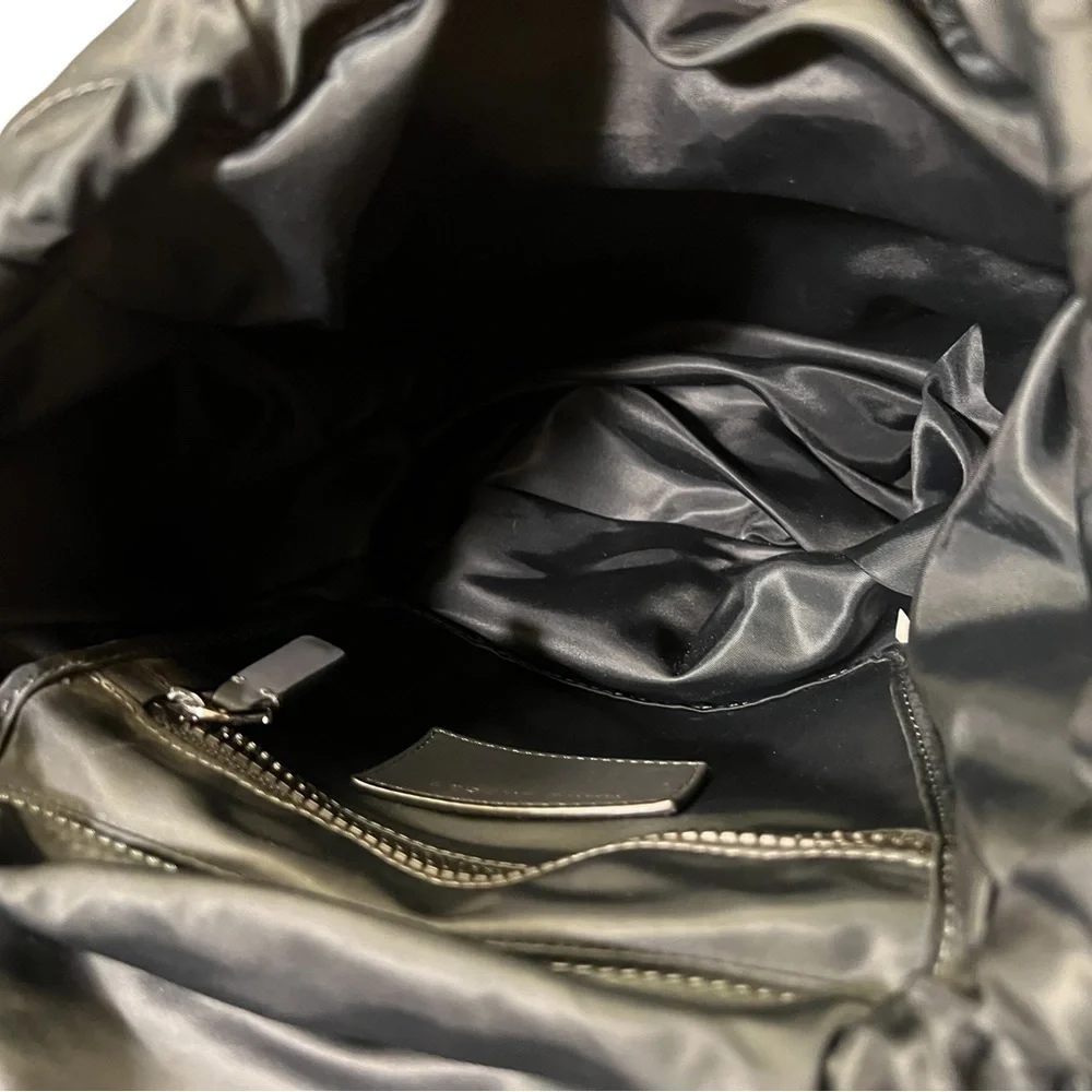 Marc Jacobs Mallorca Backpack Black Nylon Leather M0008139 From Japan.​​​​​​
